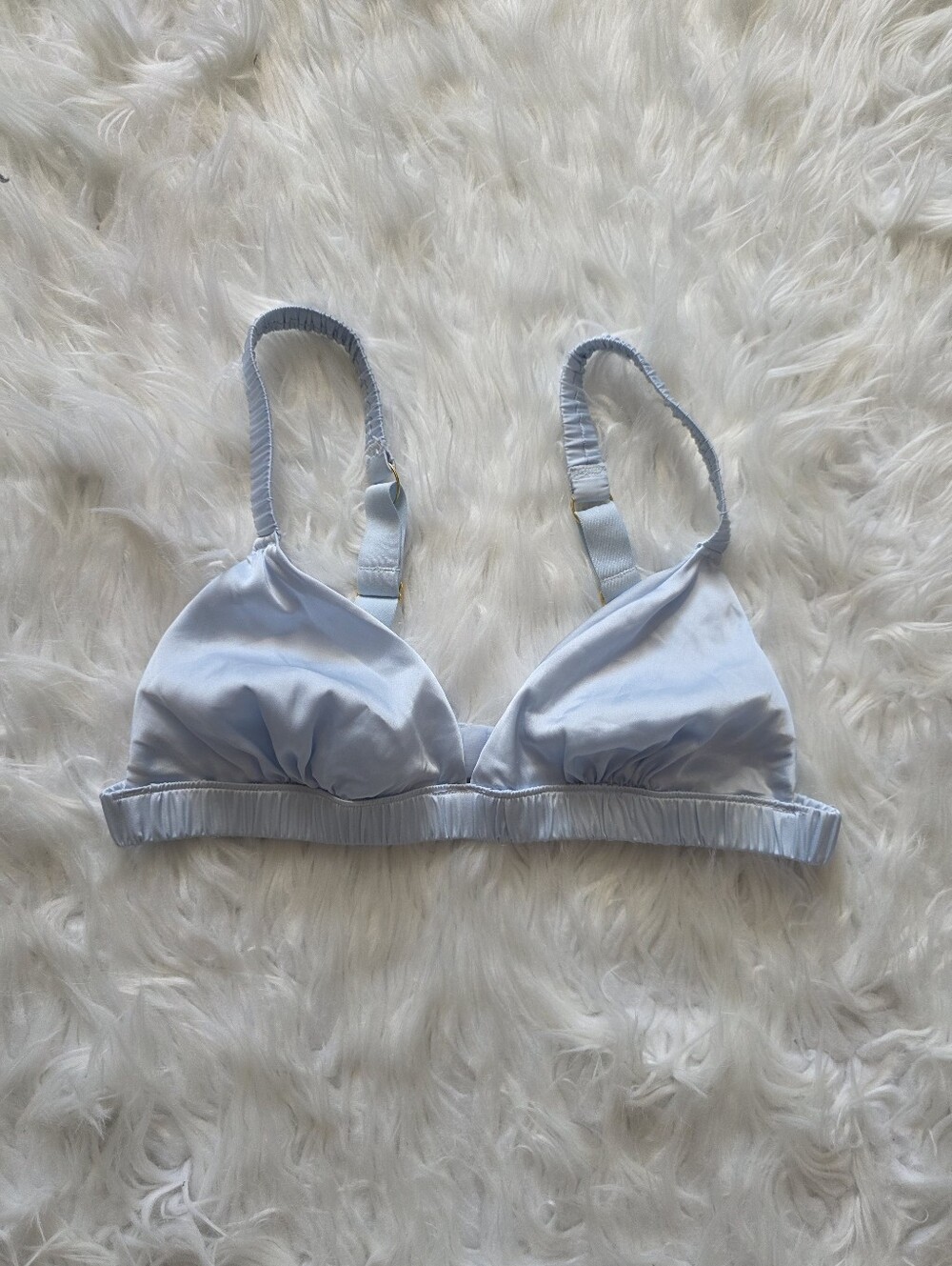 Honeydew Intimates Light Blue Triangle Bralette